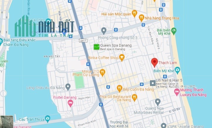 ►Nhà Mặt Tiền đường 5.5m gần Biển Mỹ Khê, 82m2, 2 tầng, 6.x tỷ