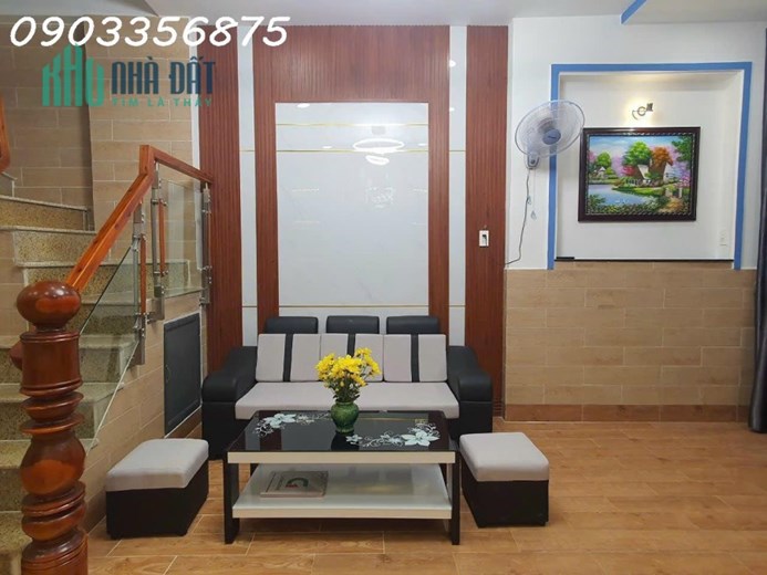 HƠN XÍU 12TỶ-NHÀ HẺM XE TẢI TRÁNH-ÔTÔ VÀO NHÀ NGUYỄN THIỆN THUẬT -5TẦNG-DT 44M2