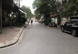 Bán đất phân lô bàn cờ 416 Vĩnh Hưng oto, kinh doanh 70m mt5.4m