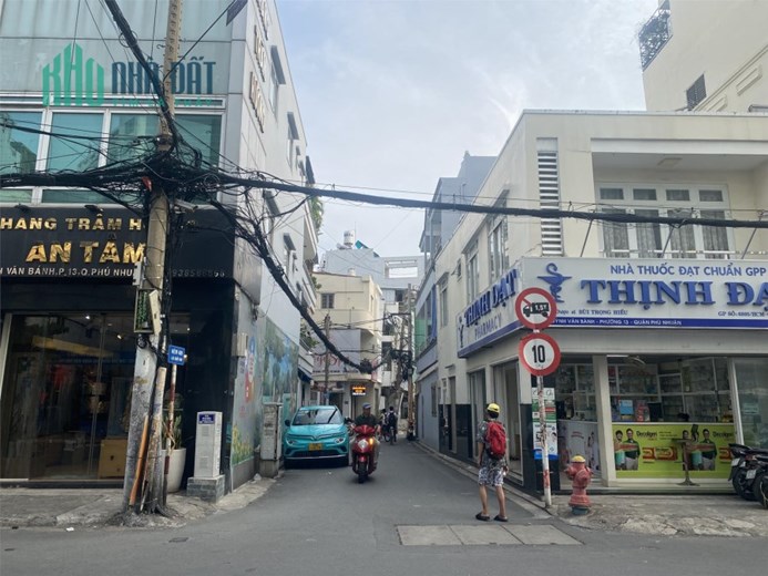 ***Bán nhà quận Phú Nhuận, hẻm 489 Huỳnh Văn Bánh; 50m2, 4 tầng