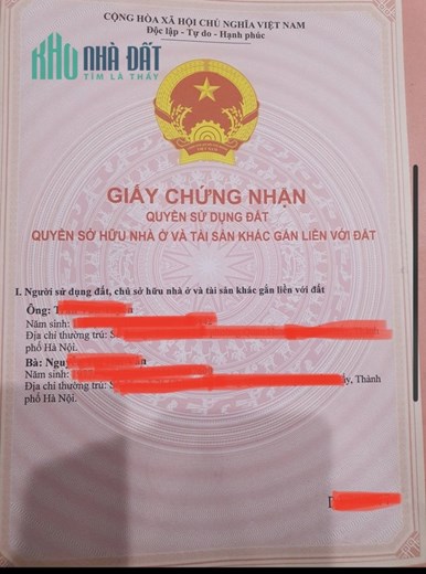 Bán Biệt Thự Thành Phố Giao Lưu, Ngay Bộ Công An