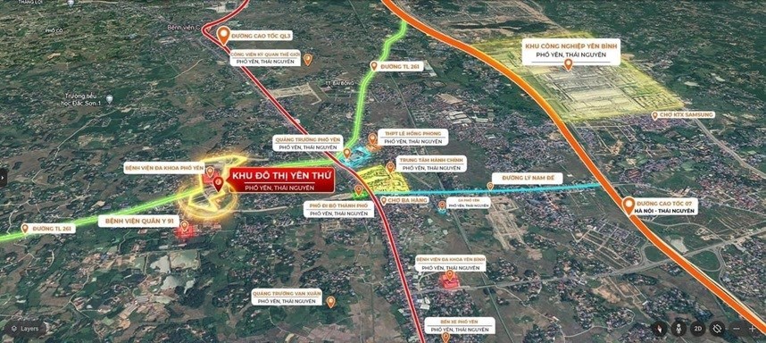 ⭐Ra hàng 16 lô đất nền Yên Thứ City - trung tâm TP.Phổ Yên, Thái Nguyên - 0979686615