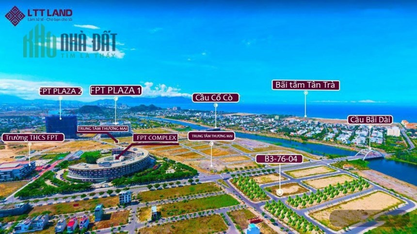 Chào bán lô đất biệt thự khu đô thị FPT
