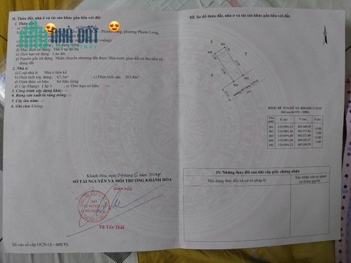 BÁN NHÀ THUỘC KĐT VCN PHƯỚC LONG-NHA TRANG, FULL NỘI THẤT