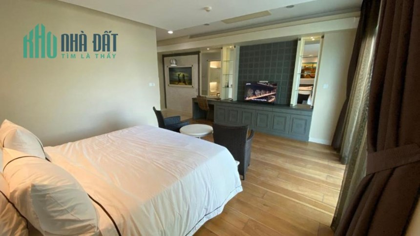 Bán căn hộ dịch vụ, góc 2 MT hẻm đường Phan Huy Ích, DT: 12 x 22m, 8 tầng.