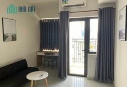 Cho thuê căn hộ Soho Rescident, 100 Cô Giang, Quận 1 : - 1PN thiết kế studio, full nội thất