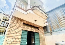 Bán đất tặng CHDV Tân Bình giáp Q10, 124m2 ngang 7.5m, 3 tầng, 6Pn chỉ 60tr/m