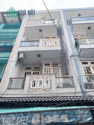 Bán nhà Hẻm xe hơi thông, Thống Nhất, 4x16m, 4 tầng BTCT chỉ 6 tỷ nhỉnh