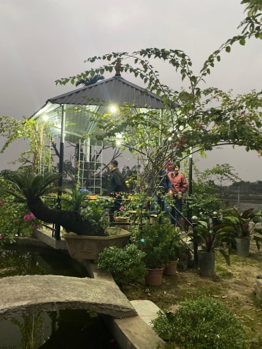 Bán 3000m2 đất Văn Bình Thường Tín, sát Quán Gánh sẵn nhà vườn siêu đẹp.