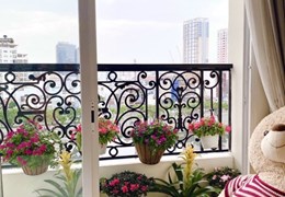 Cho thuê căn hộ cao cấp Grand riverside Bến Vân Đồn Quận 4 :  84m2 ,3 phòng ngủ, 2 tollet, Full NT