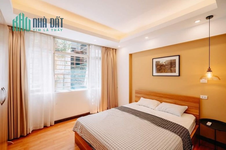 Bán Nhà Ngõ 97 Văn Cao 55m2 x 6 tầng thang máy, ô tô, 4 phòng khép kín full nội thất sang trọng,