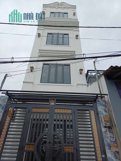 Bán Gấp nhà Hồ Văn Long ngay ngã tư Gò Mây HXH 40m2 ,4 TẦNG Giá 2 tỷ 78