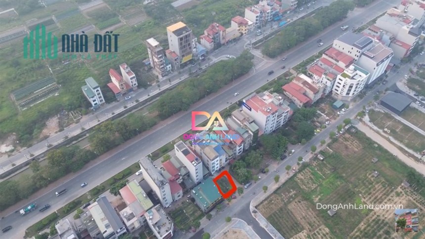 Lô góc đấu giá X2 Vườn Đào Uy Nỗ Đông Anh kinh doanh sầm uất