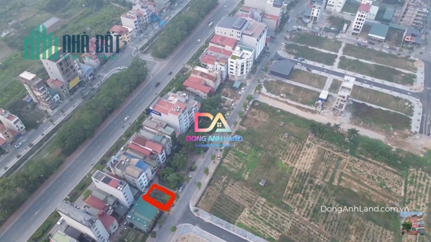 Lô góc đấu giá X2 Vườn Đào Uy Nỗ Đông Anh kinh doanh sầm uất