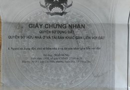%% CHÍNH CHỦ CẦN BÁN LÔ ĐẤT CÓ VÍ TRÍ ĐẸP Ở PHƯỜNG RẠCH DỪA – TP. VŨNG TÀU – TỈNH BÀ RỊA – VŨNG TÀU.