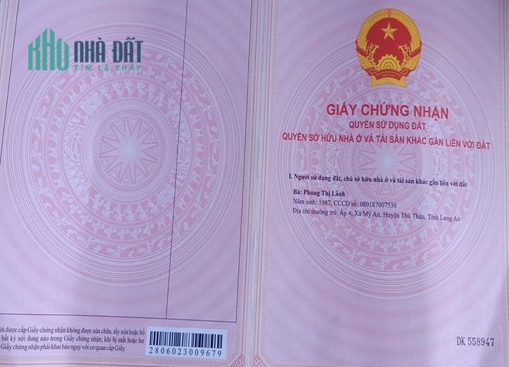 Tôi chính chủ cần bán đất tỉnh lộ 839 cách đường tỉnh lộ 818 3km huyện Đức Huệ, Long An