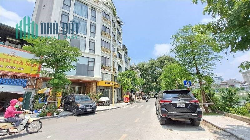 Bán gấp nhà Mặt hồ Văn Chương giá 18 tỷ, 50m MT 9m , KD Tốt