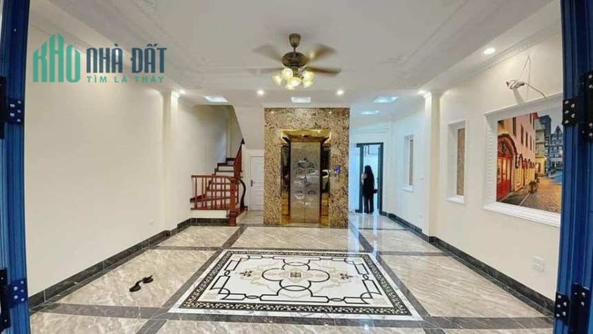 Bán nhà phân lô Lạc Trung, 55m2 x 5 tầng,Lô Góc, Tháng Máy , Gara, Không có căn thứ 2