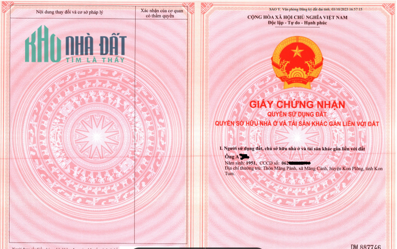 BÁN ĐẤT NỀN CỰC RẺ TẠI KHU DU LỊCH MĂNG CÀNH – 300 TRIỆU LÀ CÓ ĐẤT