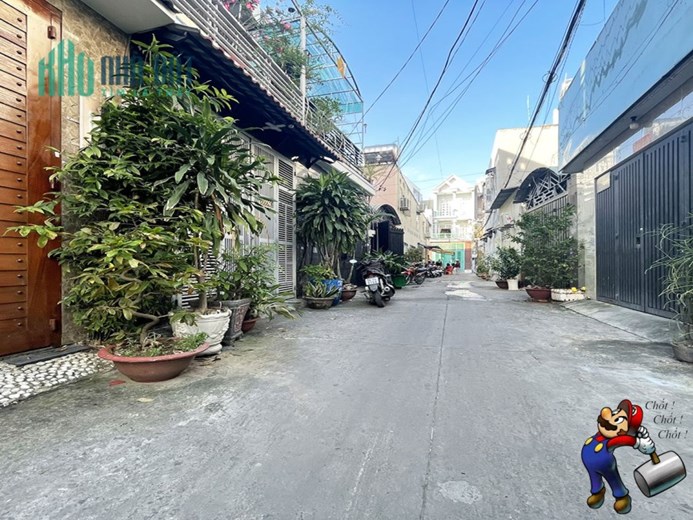HƠN 110M2, NGANG 5M HIẾM - HXT TRÁNH THÔNG NGUYỄN ẢNH THỦ QUẬN 12 - 3 TẦNG, PHÙ HỢP LÀM VĂN PHÒNG