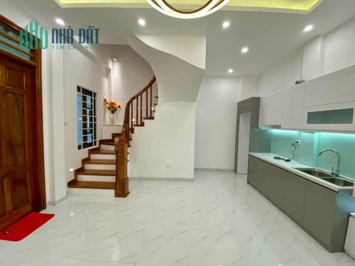 Nhà đẹp giá rẻ Lai Xá Siêu Đẹp Thiết kế 5 tầng - Cách đường 32 chỉ 50m