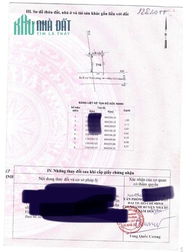 CHÍNH CHỦ GỬI ACE TRỢ DUYÊN 1 CHẤM LÔ ĐẤT ĐẸP LÊ VĂN LƯƠNG NHÀ BÈ NGANG 10M DÀI 6M CHỈ 5 TỶ HƠN