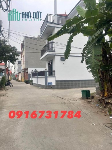 Nhỉnh 2 tỷ, 63m ô góc 2 mặt tiền, ô tô tránh. LH 0916731784