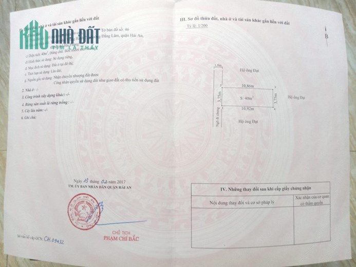 Nhà Bán Chính Chủ - Bán Nhanh Tại 517 Ngô Gia Tự, Phường Đằng Lâm, Hải An - Hải Phòng