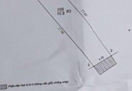CHÍNH CHỦ Cần Bán Gấp Lô Đất Tặng Căn Nhà Cấp 4 Tại Mặt Phố Ngô Gia Tự Long Biên