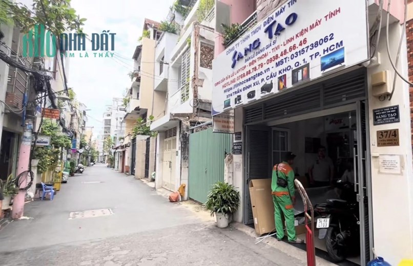 Bán Gấp Căn Nhà Hẻm 37 Trần Đình Xu, Phường Cầu Kho, Quận 1