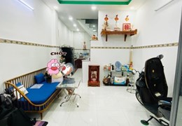 BÁN GẤP NHÀ MỚI 1 TRỆT 1 LẦU 2 PN. NHÀ Q6