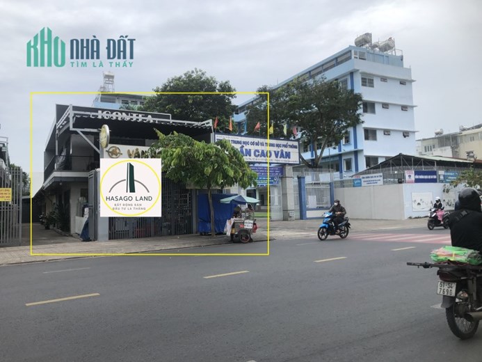 Cho thuê nhà 2 Mặt Tiền Tô Hiệu 180m2,1Lầu, 23 triệu, cạnh trường THPT