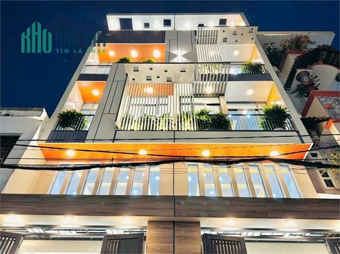 Hẻm 6m thông, Nguyễn Tư Giản, P12, 4x14m, 5 tầng tặng nội thất, 8.4 tỷ