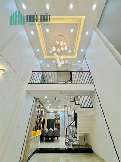 Hẻm 6m thông, Nguyễn Tư Giản, P12, 4x14m, 5 tầng tặng nội thất, 8.4 tỷ