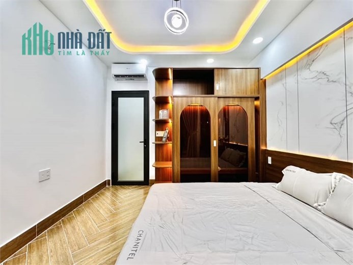 Hẻm 5m, Phan Huy Ích, Phường 14,  3 tầng tặng nội thất, chỉ 4.98 tỷ