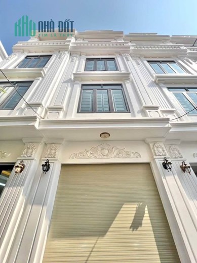 Bán nhà xây mới Trực Cát - Vĩnh Niệm, 42m 4 tầng GIÁ 3.7 tỉ, ô.tô tận cửa