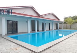 BIỆT THỰ VƯỜN NGHỈ DƯỠNG - ĐỖ ĐĂNG TUYỂN - CỦ CHI - 2773M2 - HỒ BƠI - SÂN VƯỜN