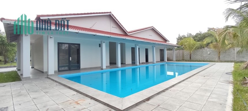 BIỆT THỰ VƯỜN NGHỈ DƯỠNG - ĐỖ ĐĂNG TUYỂN - CỦ CHI - 2773M2 - HỒ BƠI - SÂN VƯỜN