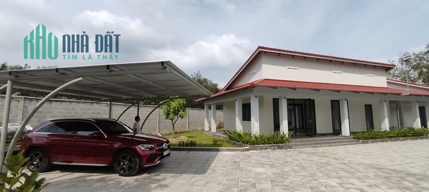 BIỆT THỰ VƯỜN NGHỈ DƯỠNG - ĐỖ ĐĂNG TUYỂN - CỦ CHI - 2773M2 - HỒ BƠI - SÂN VƯỜN