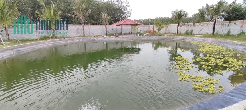 BIỆT THỰ VƯỜN NGHỈ DƯỠNG - ĐỖ ĐĂNG TUYỂN - CỦ CHI - 2773M2 - HỒ BƠI - SÂN VƯỜN