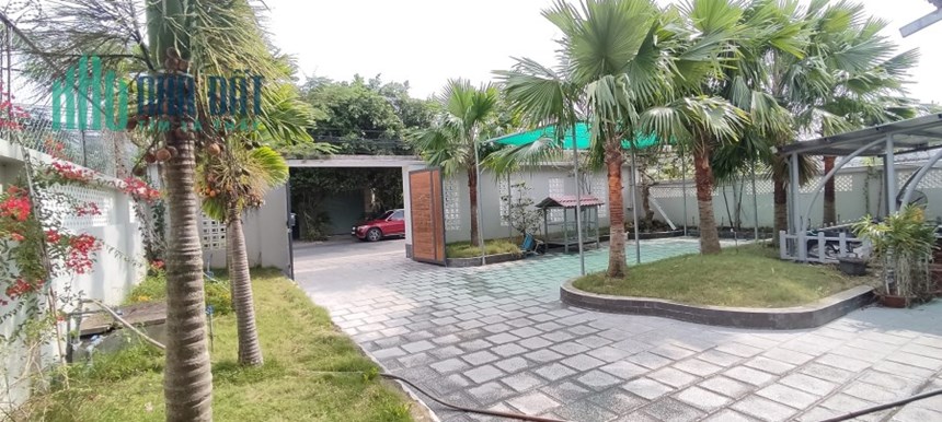 BIỆT THỰ VƯỜN - MẶT TIỀN ĐỖ ĐĂNG TUYỂN - CỦ CHI - 1101M2 - HỒ BƠI - SÂN VƯỜN