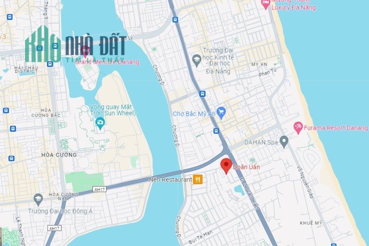 ► Mặt Tiền đường 7.5 Doãn Uẩn gần cầu Tiên Sơn, 90m2, 2 tầng, 5.x tỷ