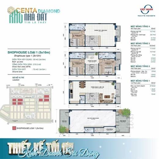 CHỈ 1,8 tỷ SỞ HỮU SHOPHOUSE VIEW 7 TÒA CHUNG CƯ. KINH DOANH CHO THUÊ NGAY 200tr/1 năm. Hỗ trợ 0%