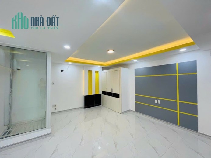 Nhà mới HXH Phan Văn Trị, P11, DT 4x14m, NH 5m, 5 lầu, 6PN, 7WC, giá 8.3 tỷ TL