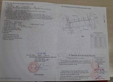 Chính chủ cần bán gấp nhà trả nợ ngân hang, giá gẫy cây 6,2 tỷ - 402/9 QL13, KP 6, Hiệp Bình Phước,