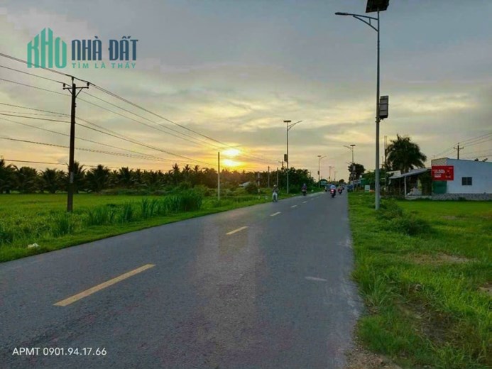 BÁN NHÀ XƯỞNG, MẶT TIỀN QL53, MANG THÍT, VĨNH LONG