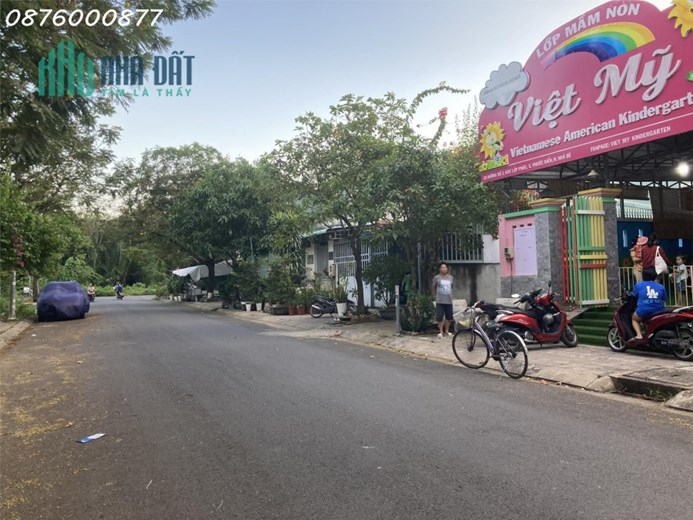 Bán đất Lê Văn Lương Nhà Bè. DT 6m x 20m đường 16m đối diện trường mầm non giá chỉ 7tỷX