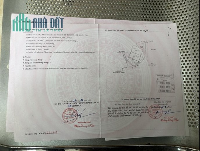 HẠ 3TỶ CHÍNH CHỦ BÁN 550M2 ĐẤT LÔ GÓC 2MT TRUNG TÂM SAPA VIEW TRIỆU ĐÔ