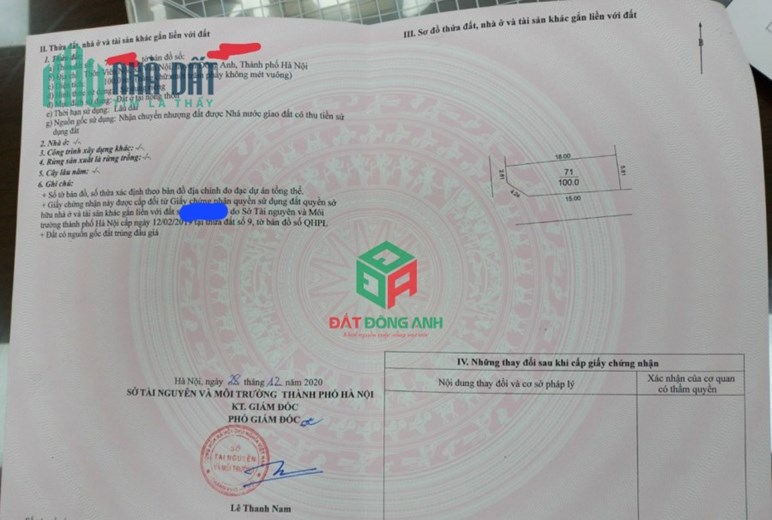 ✅ BÁN ĐẤT ĐẤU GIÁ VIÊN NỘI, VÂN NỘI - LÔ GÓC - 100M - VỊ TRÍ ĐẦU TƯ
