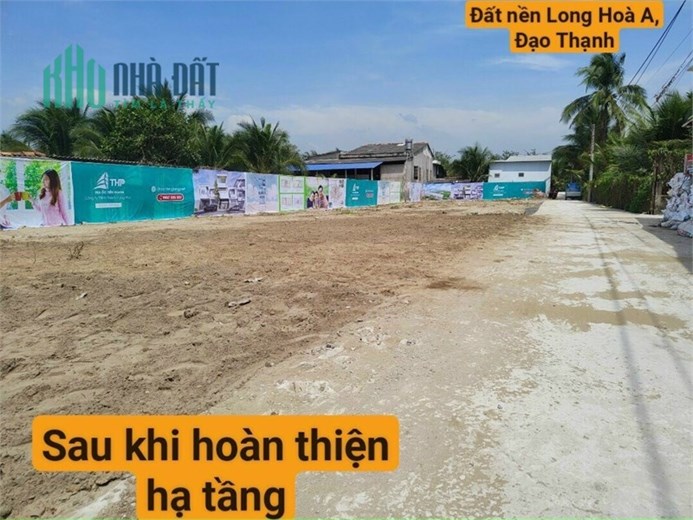 Đất thổ cư DT 66m2, ấp Long Hoà A, xã Đạo Thạnh, TP Mỹ Tho, chỉ 8tr/m2.